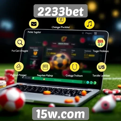 Análise das funcionalidades do site 2233bet