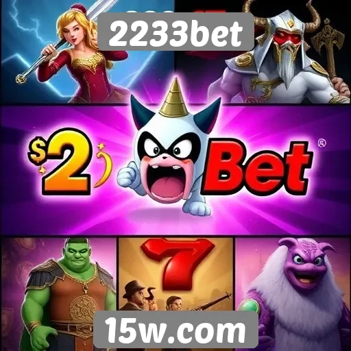 Jogos disponíveis no portfólio da 2233bet